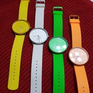 4 Skagen Bright Colored Watches
